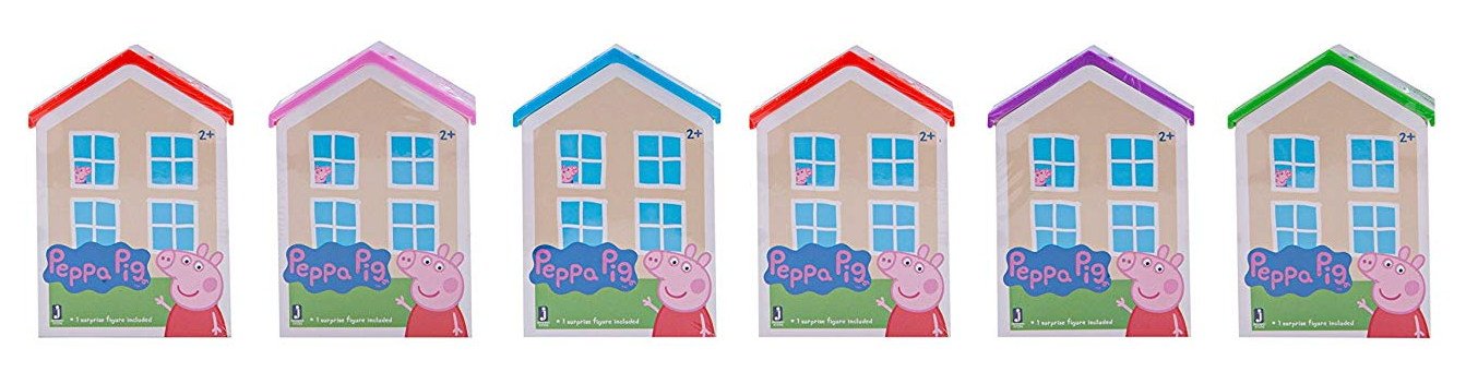 Peppa Pig 97056 Blind House Assortment Polybag of 6 Series 1 for sale online