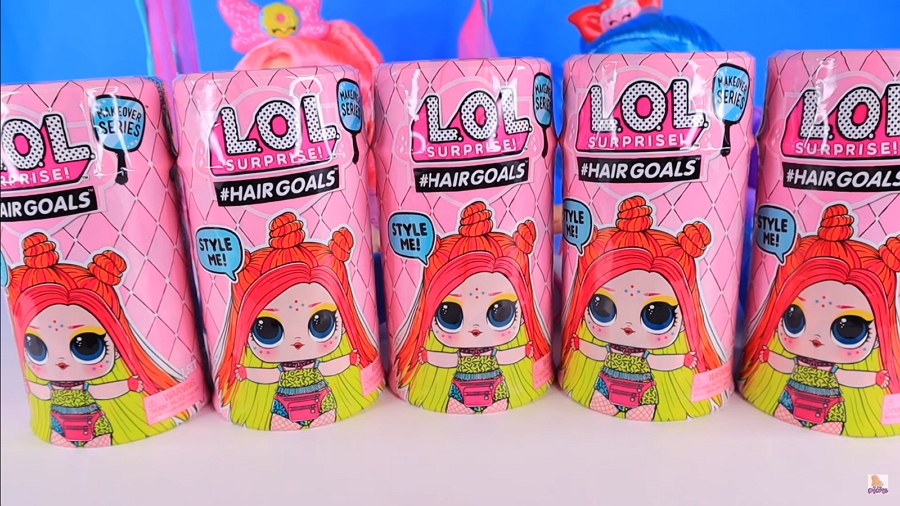 LOL SURPRISE Doll #HAIRGOALS Wave 2 Series 5 Makeover 6-PACK