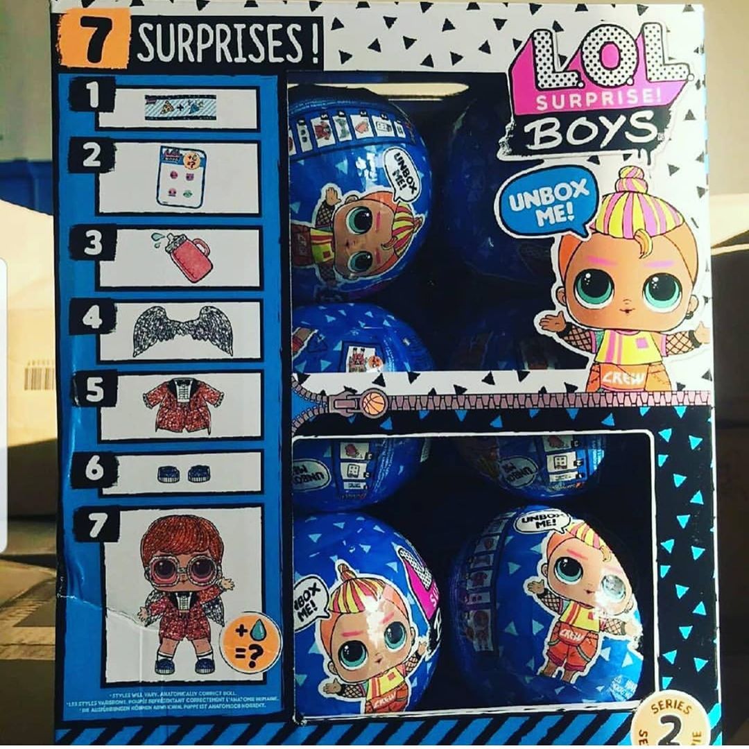 Surprise lol Boys Toy Series 2 Dolls with 7 Surprises NEW L.O.L
