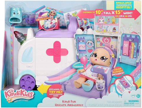 Kindi Kids Ambulance Playset - Kindi Fun Unicorn Ambulance price