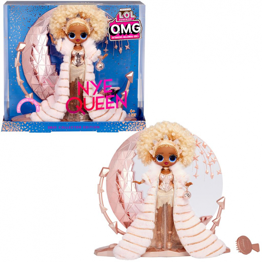 New LOL Surprise 2021 OMG Collector Edition Fashion Doll *NYE QUEEN*