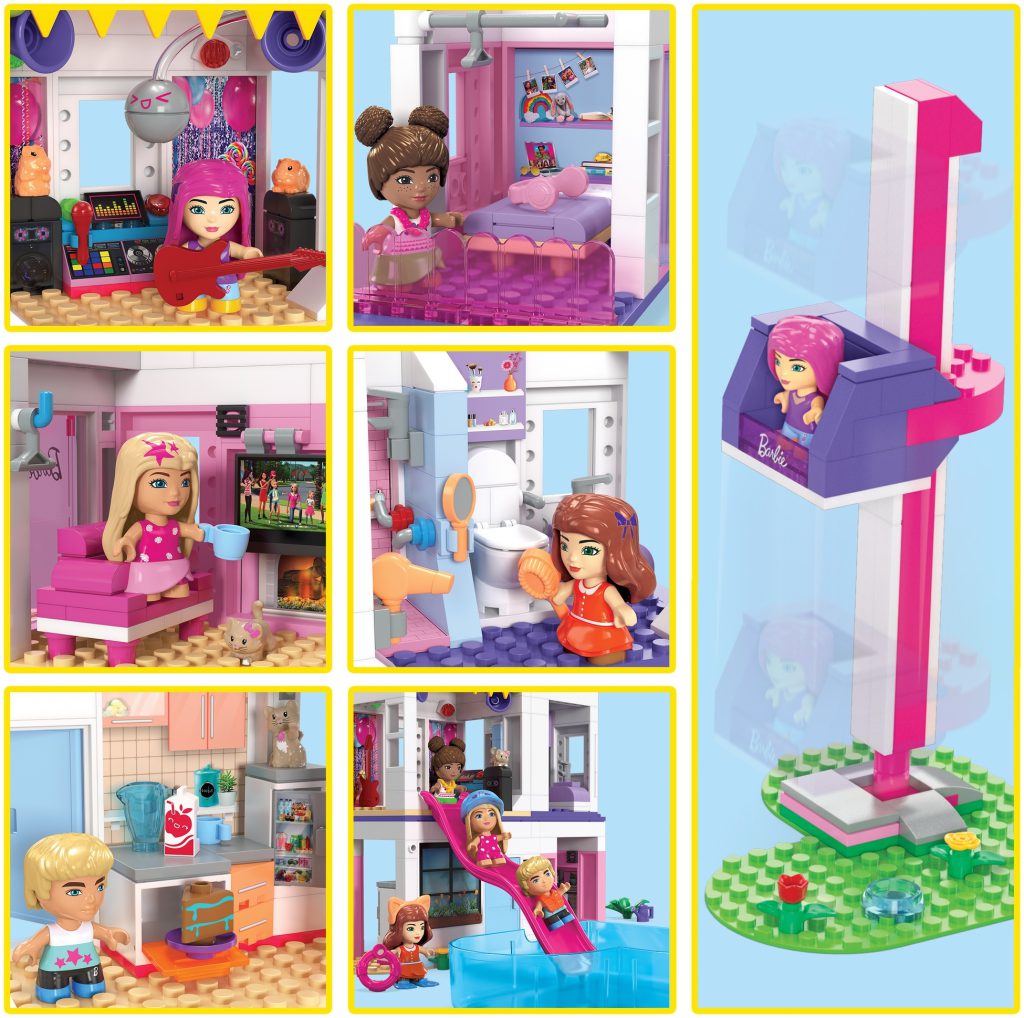 Barbie MEGA Color Reveal Dreamhouse Lego